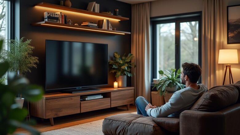 Aménager votre salon avec un meuble TV d’angle Conforama : astuces et inspirations