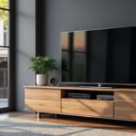 Meuble TV devant une fenêtre : comment combiner style et fonctionnalité ?