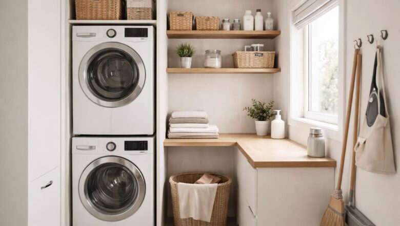 Aménager une petite buanderie : nos astuces pour optimiser chaque mètre carré
