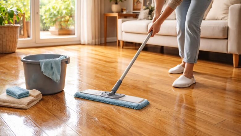 Comment nettoyer un parquet vitrifié encrassé sans abîmer sa protection ?