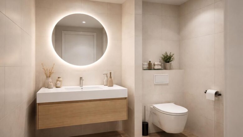 Éclairage des toilettes : comment choisir une lumière efficace et déco