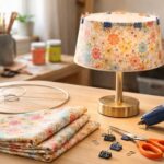 Fabriquer un abat-jour pour lampe de chevet : le tutoriel créatif DIY