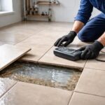 Fuite sous le carrelage : comment détecter et réparer sans tout casser