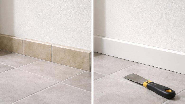 Rénover des plinthes en carrelage : comment les moderniser sans les casser