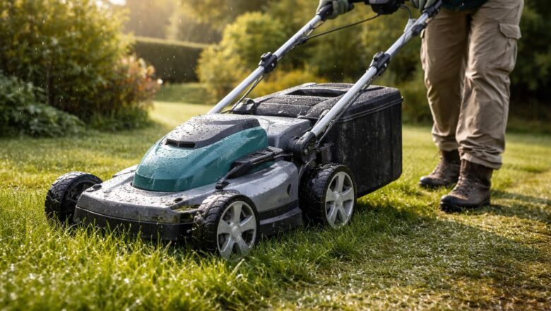 Tondre l’herbe humide : les risques et conseils pour votre tondeuse
