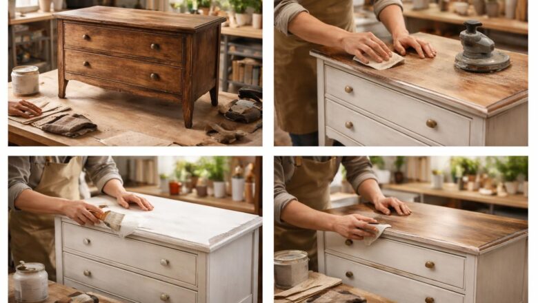 Tutoriel complet pour le relooking d’un meuble ancien étape par étape