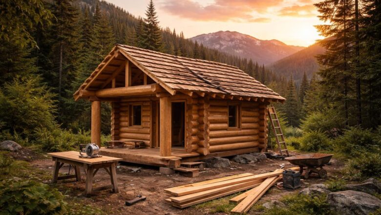 Construire un chalet en bois sans permis : les règles de surface
