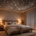 Décoration étoiles au plafond : créez un ciel étoilé magique dans une chambre