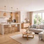 Idée peinture cuisine ouverte : comment harmoniser les couleurs au séjour