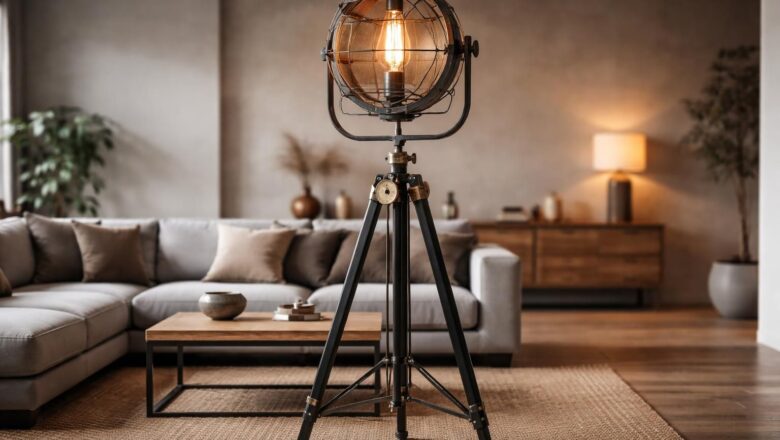 Luminaire sur pied industriel : le guide pour choisir le modèle phare du salon