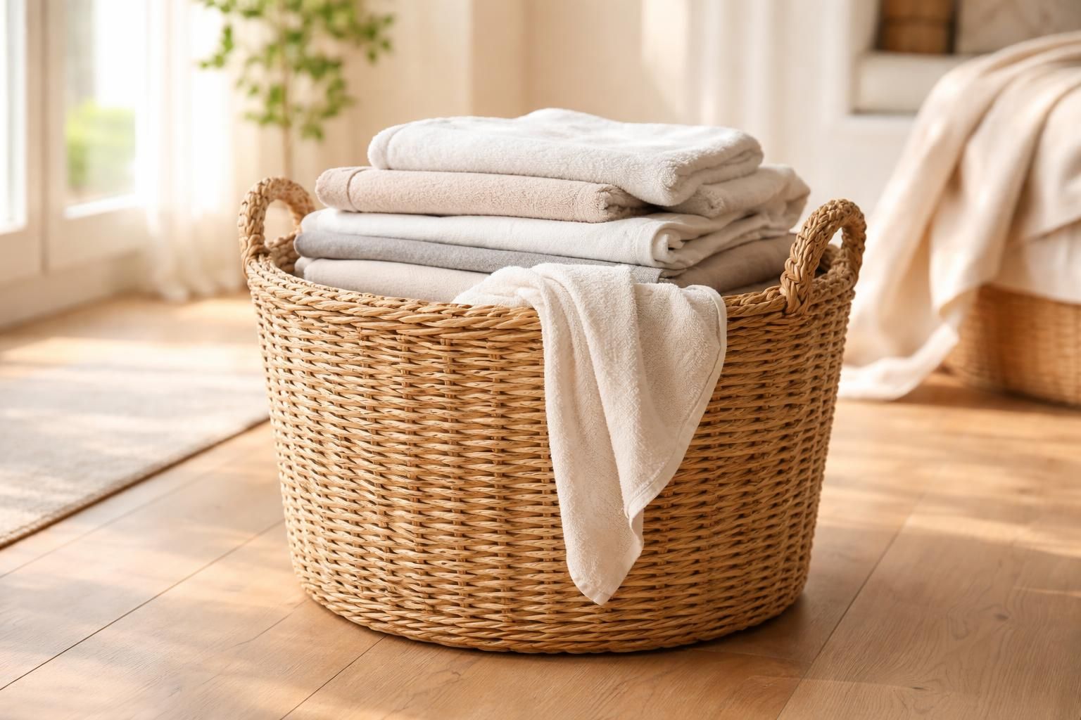découvrez le panier en osier pour le linge, alliant charme naturel et rangement traditionnel pour une organisation élégante et écologique de votre maison.