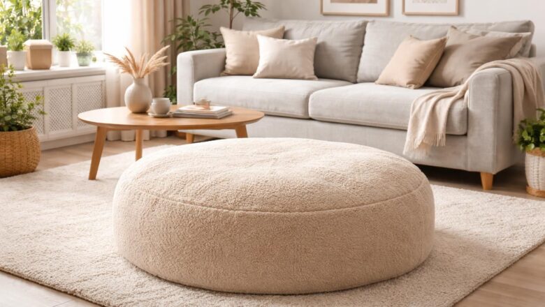 Pouf XL pas cher : comment choisir l’assise confortable idéale pour le salon