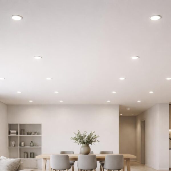 Répartition de spots au plafond : les règles de calcul pour un éclairage homogène