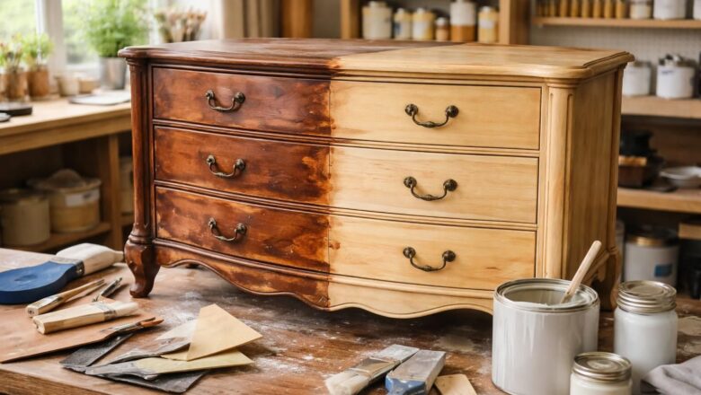 Restaurer un meuble ancien en merisier : les étapes pour le moderniser