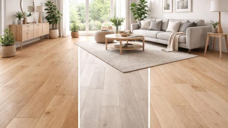 Revêtement de sol : quel parquet choisir pour un salon de style scandinave