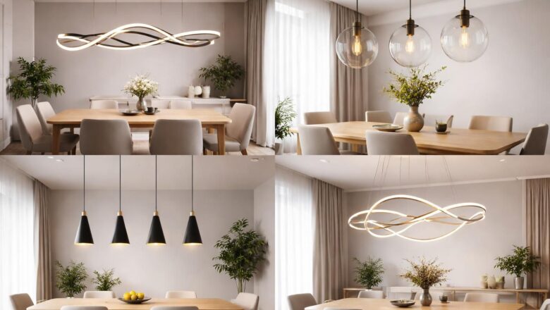 Suspension de salle à manger moderne : quel modèle choisir pour votre table ?