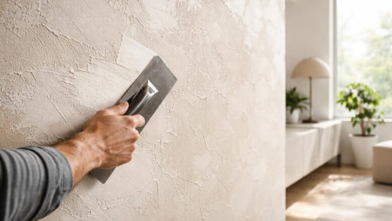 Tuto déco : comment peindre sur un mur avec effet stucco ?