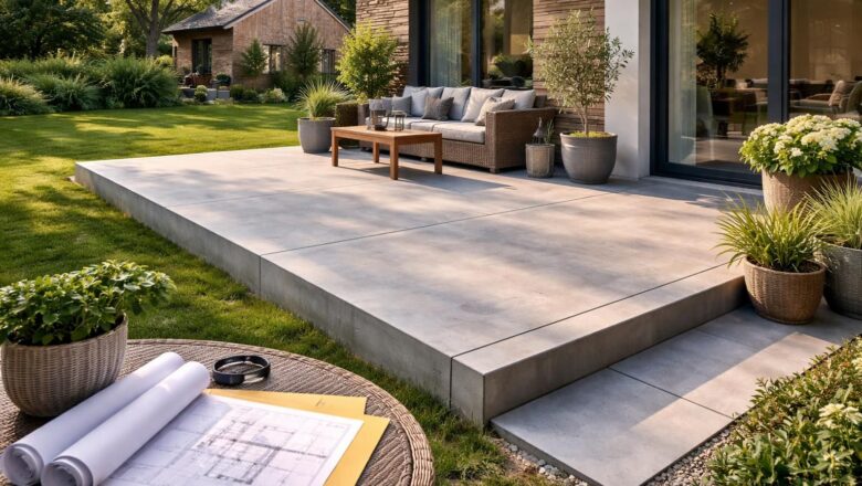 Faut-il un permis de construire pour une terrasse en béton ? Le point légal