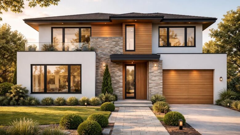 Prix d’une façade pour maison neuve : estimez vos coûts de finition extérieure