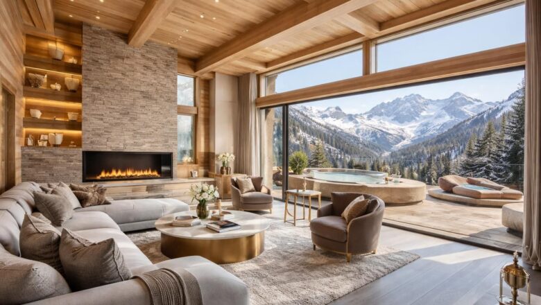 Réussir une rénovation de luxe à Courchevel