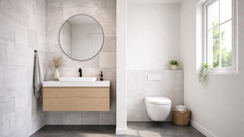 Toilette : carrelage ou peinture pour les murs ?