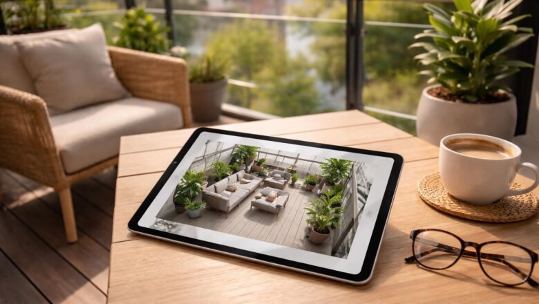 Aménagement extérieur : planifier un balcon sur iPad avant les achats