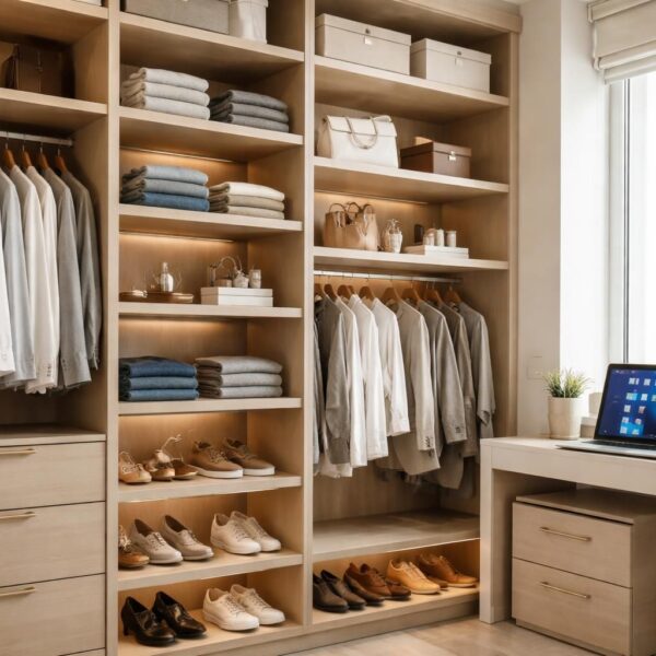 Dressing : organiser modules et rangements sur tablette Windows 10