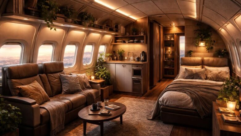 Le guide pour vivre dans un avion et aménager un habitat insolite