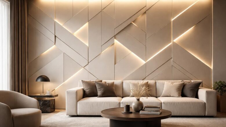 Panneaux 3D : sublimez vos murs avec un éclairage LED intégré