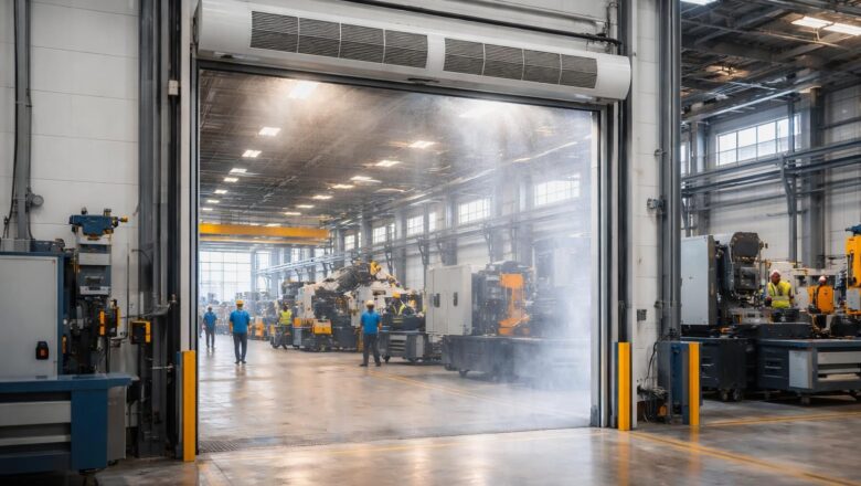 Pourquoi les rideaux d’air chaud professionnels sont incontournables dans les industries