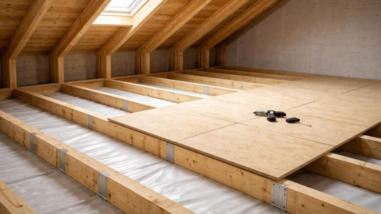 Réaliser un plancher solide pour ses combles aménageables