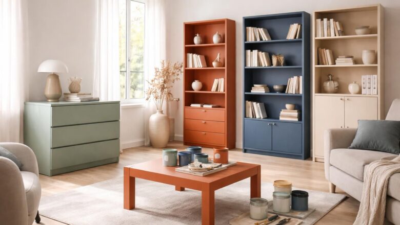 Peindre des meubles IKEA : les couleurs tendance à adopter en 2026